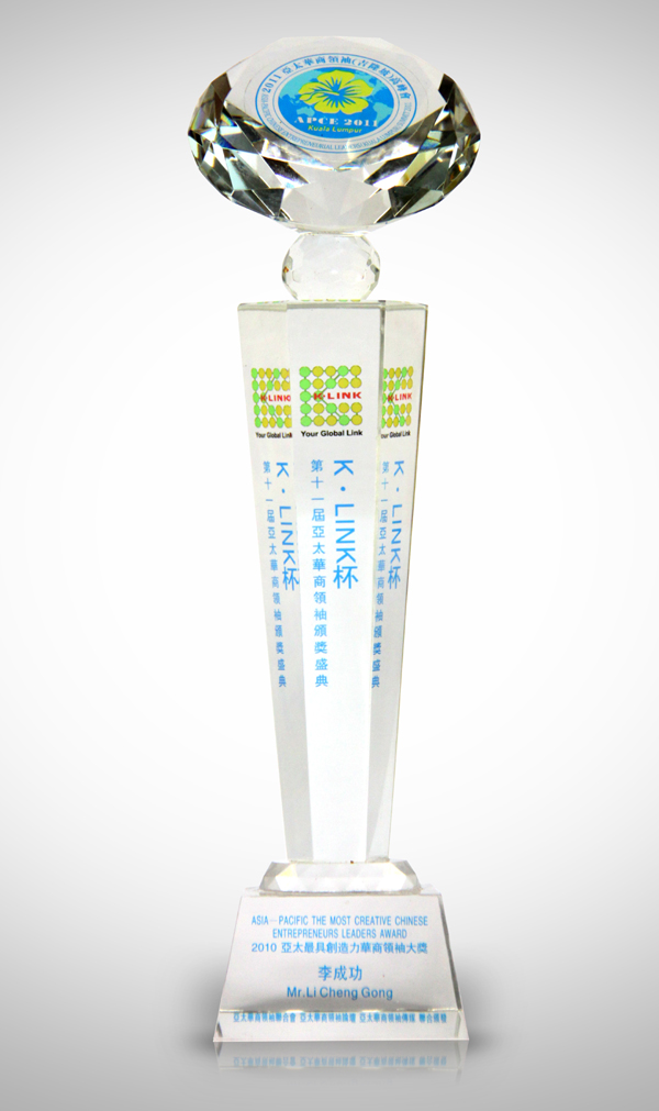 李成功總裁榮獲2010亞太最具創造力華商領袖大獎